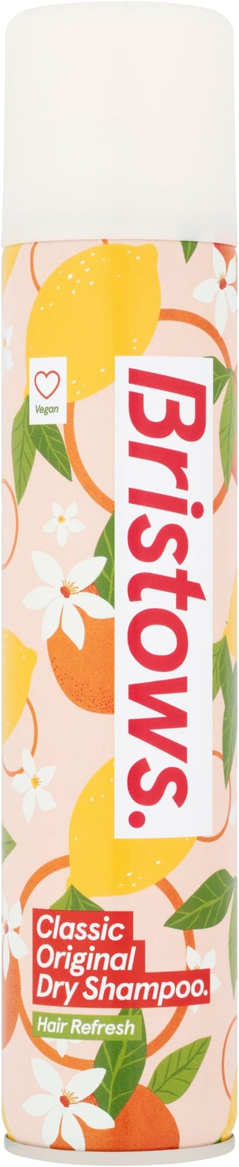 Bristows Classic Original Dry Shampoo Citrus 200 ml - Vegan Friendly
