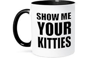 3dRose Mug, 15oz, Black/White