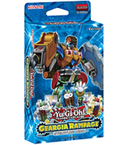 Yu-Gi-Oh Geargia Rampage Structure Deck Geargia Rampage Structure Deck [1st EDITION] [Sealed Deck] (Konami) : Toys & Games