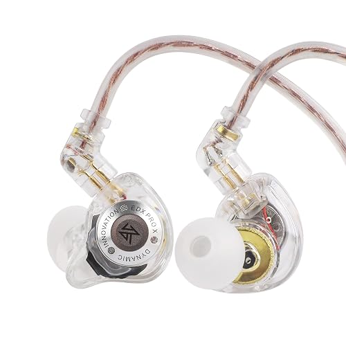thumbnail image 2 of LINSOUL KZ EDX Pro X In-Ear-Kopfhörer, Einzelner Dynamischer Treiber HiFi In -Ear-Monitor Mit Ergonomischer Form, Kabelgebundener Gaming-Kopfhörer 2 of 13