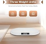 WDRENTOOL 20kg Electronic Baby Scale for Infants & Pets - Digital LCD view 3