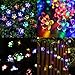 Solar LED String lights,Addlon Solar decorative lighting,23ft(7m) 50 LED 8work Modes,Blossom Ambiance lighting for Outdoor, Garden, Home, Wedding, Christmas party, Waterproof (Multicolor)