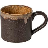 Casafina by Costa Nova Ceramic Stoneware 13 fl oz Mug - Poterie Collection, Mocha-latte | Microwave &amp; Dishwasher Safe Dinnerware | Food Safe Glazing | Restaurant Quality Dinnerware