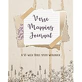 Verse Mapping Journal: A 52-week Bible study workbook