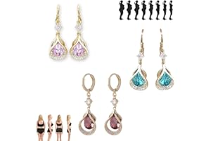 FLEACOLLAR Lymphflow Magnetogen Earrings,Lymphatic Magnetotherapy Earrings,Lymphatic Earrings For Women Weight Loss,Acupuncture Earrings for Weight Loss,For Promote Blood Circulation