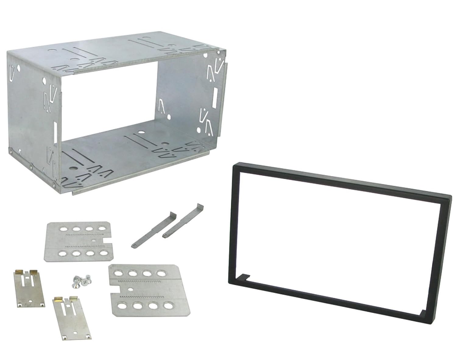 Universal DIN Radio Faceplate DoubleDIN Installation Kit Support Frame