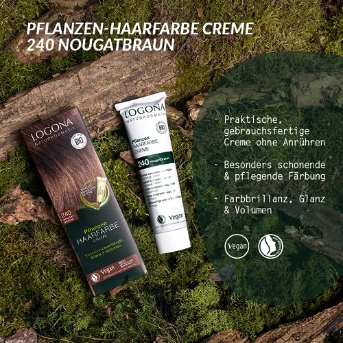 LOGONA Natural Cosmetics, Plant Hair Colour Cream 150