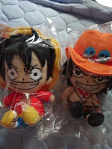 Amazon One Piece ワンピース ぬいぐるみ エース ルフィ ぬいぐるみ ホビー