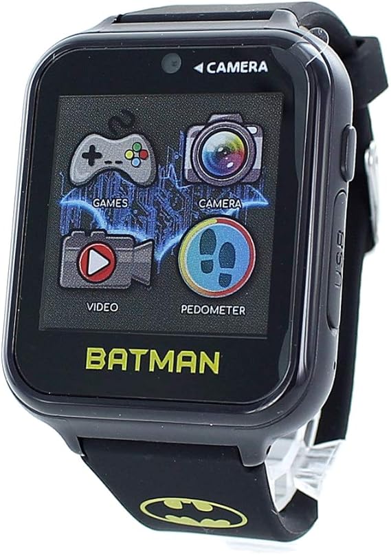 Amazon ディーシー コミックス Dc Comics キッズ スマートウォッチ 子供用 バットマン ブラック Bat4740 腕時計 並行輸入品 ボーイズ腕時計 腕時計 通販