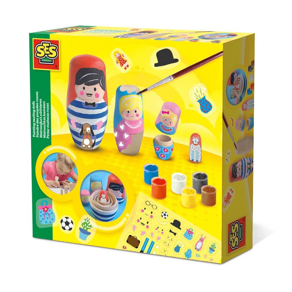 SES Creative - 14002 - Painting nesting dolls