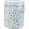 INSPIRELLE About 1000pcs 6mm White Glass Pearl Round Loose Spacer Beads for DIY Craft Necklaces Bracelets Jewelry Making