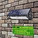 Licwshi 1100lm Solar Lights Outdoor 4500mAh Black Aluminum Alloy 120° Infrared Motion Sensor Solar Waterproof IP65 Security Light Solar, 4 Mode, for Fence,Garage,Stairway,Gate,Porch,Patio-White