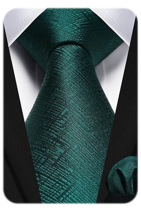 Men's Solid Color Necktie - 59 Inches Long, 3.25 Inches Wide, Satin Microfiber, Lilac - View #6