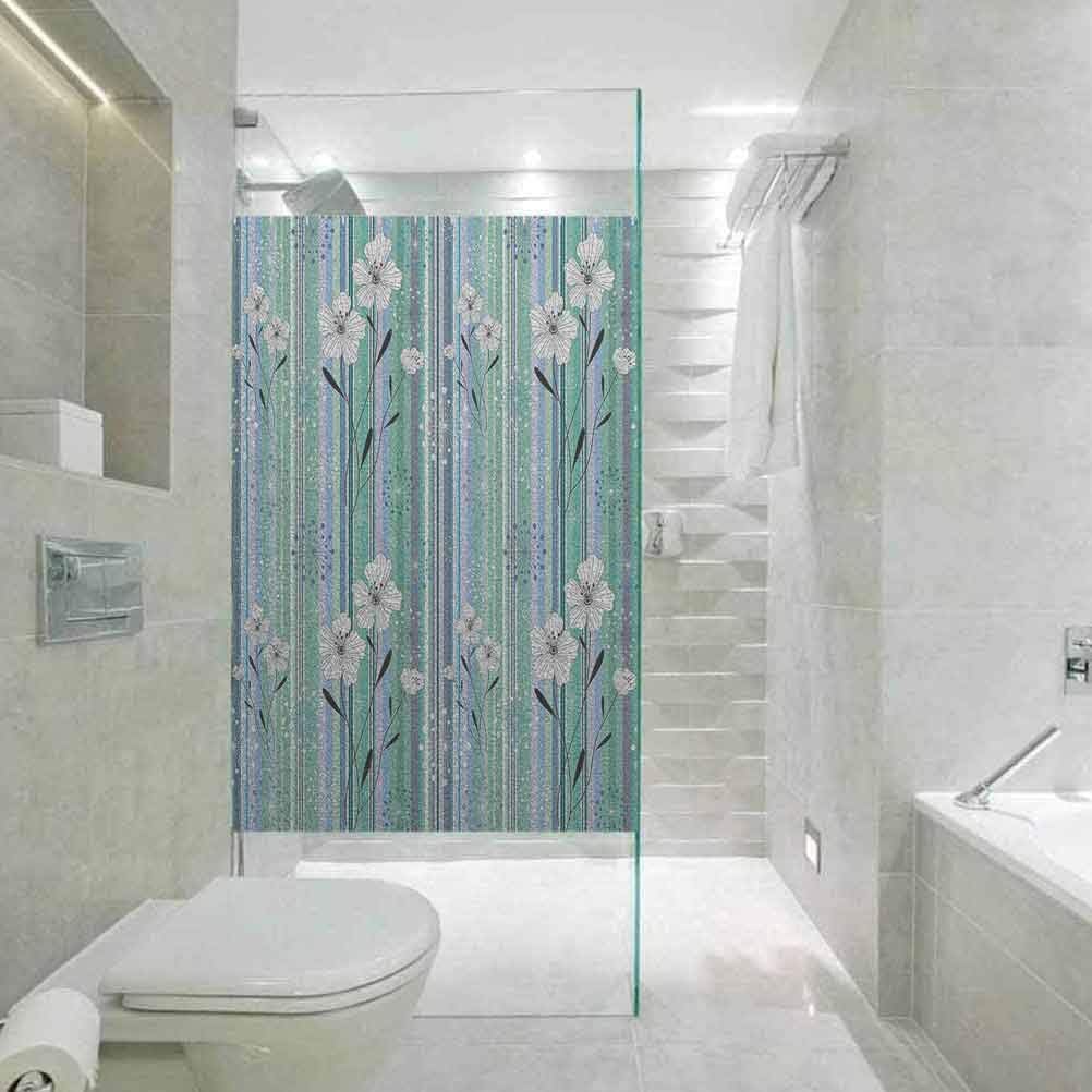 Bathroom Privacy Window Film Glass Sticker, House Decor Collection ...