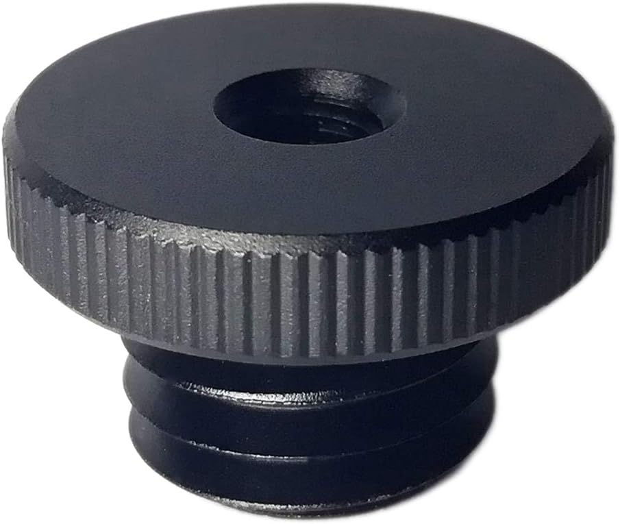 5/8"11 Male to 1/4"20 Female Threaded Screw Adapter for