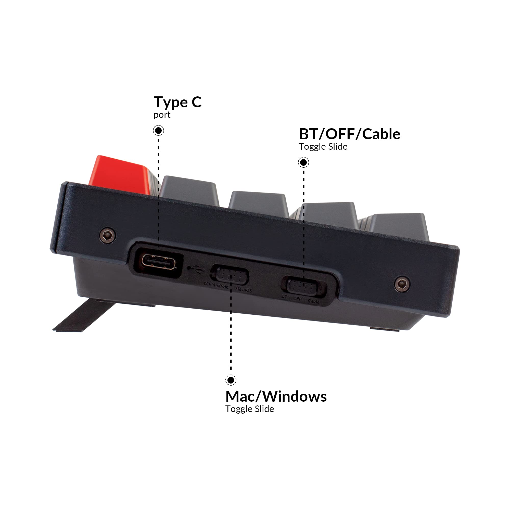 Keychron K12 60% Layout Bluetooth Wireless/USB Wired Mechanical Keyboard with Gateron G Pro Blue Switch/RGB Backlit/N-Key Rollover/Aluminum Frame, Compact 61-Key Computer Keyboard for Mac Windows…