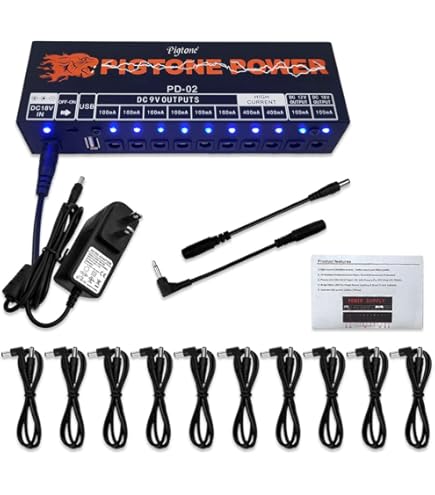 Amazon.com: Voodoo Lab Pedal Power ISO-5 Isolated Power Supply