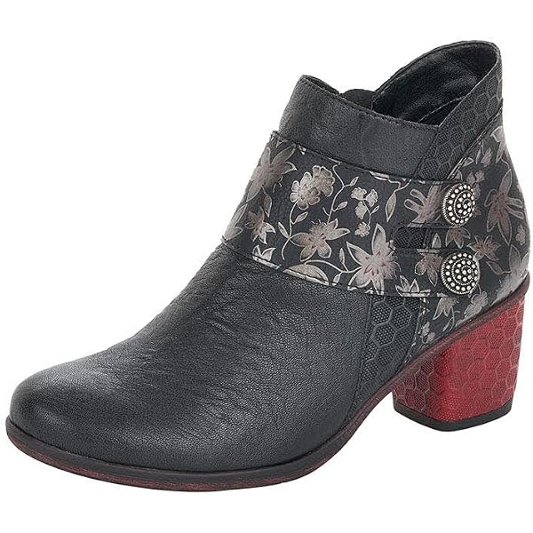 Desigual Galicia Ankle Boots - Faux Leather Women's Boots