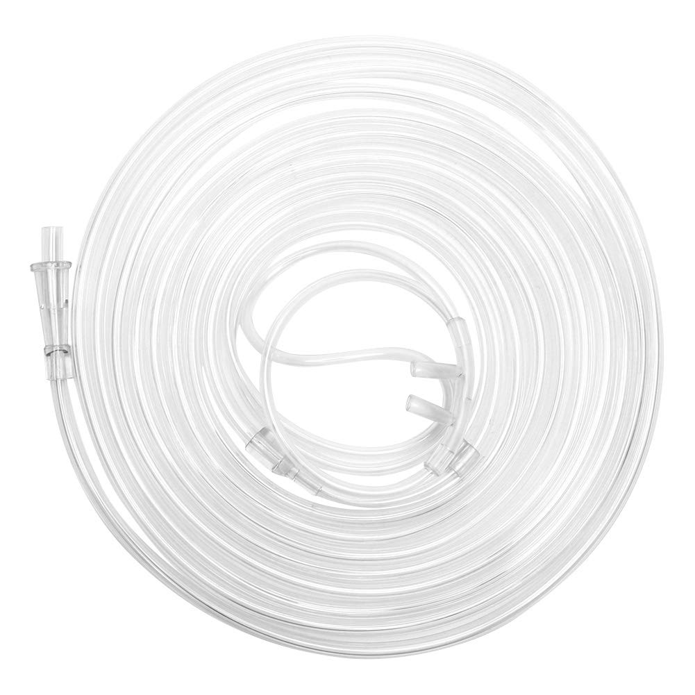 Nasal Cannula, Household Universal Double Hole Soft Nasal Cannula Disposable Nasal Oxygen Tube For Connecting Various Oxygen Machine, Oxygen Terminal Equipment 4M