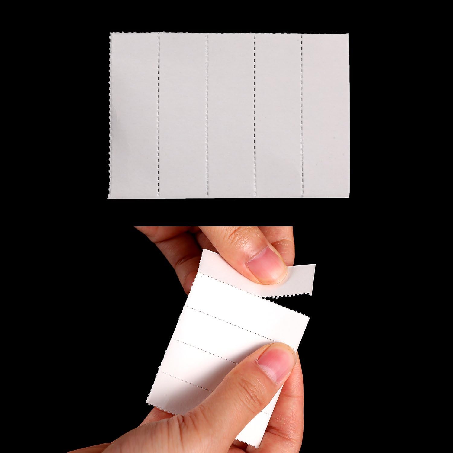 Jovitec 120 Sets Hanging Folder Tabs and Inserts for Quick Identification of Hanging Files, Easy to Read, Hanging File Inserts (White) : Office Products