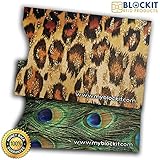 BLOCKIT Passport Protector Sleeves - Best for RFID Blocking, Travel Security and Fraud Protection - Designer Set of 2 - Includes 2016 ID Theft Protection eBook - Recommended by Lifelock