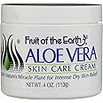 Fruit of the Earth Aloe Vera Skin Care Cream 4 Ounce Cream