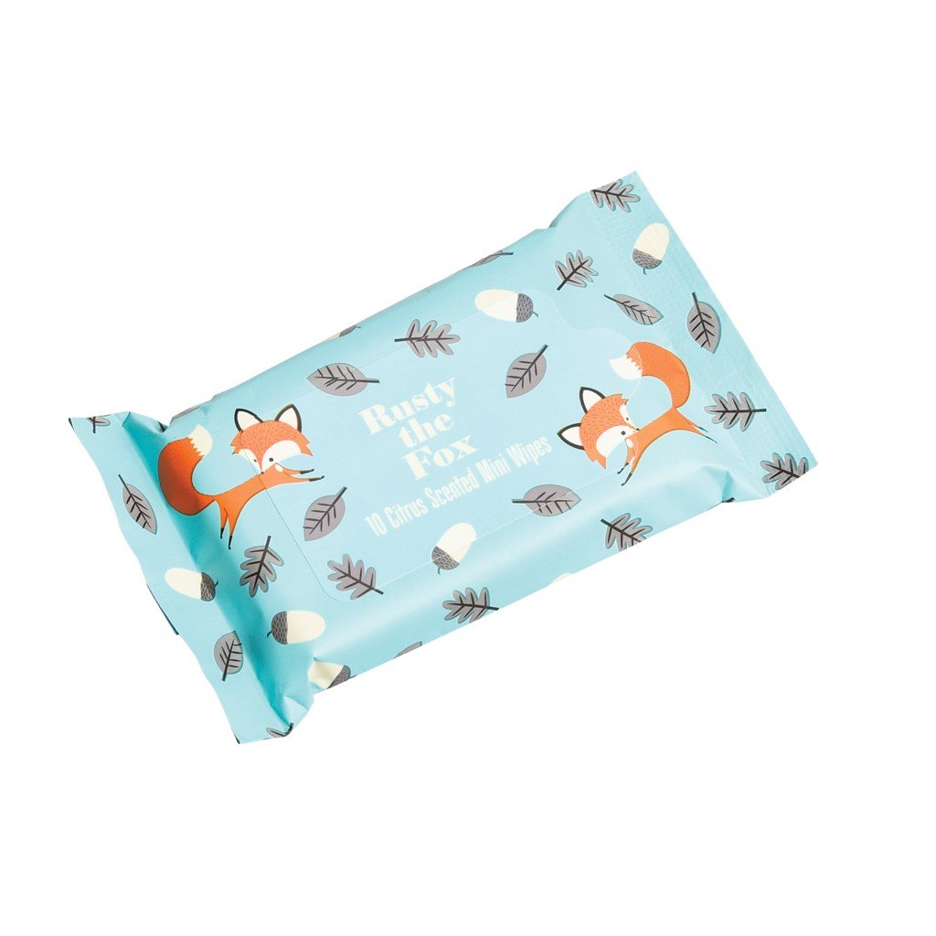 Mini Wet Wipes Choice Of Design ( Rusty The Fox ) Amazon.co.uk Baby