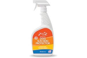 EMMY'S BEST EBPP Dog Sunscreen Sun Skin Protector Spray 32 oz - Safe for All Breeds with No Zinc Oxide - Pet Protection and Moisturizer for Skin, Coat, Nose, Ears