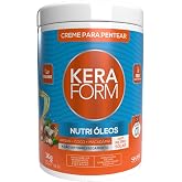 Skafe - Linha Keraform (Creme para Pentear) - Nutri Oleos 1Kg - (Keraform (Combing Cream) Collection - Nourishing Oils Net 32.27 Oz)