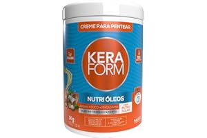 Skafe - Linha Keraform (Creme para Pentear) - Nutri Oleos 1Kg - (Keraform (Combing Cream) Collection - Nourishing Oils Net 32.27 Oz)