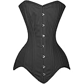 luvsecretlingerie Heavy Duty 26 Double Steel Boned Waist Training Overbust Tight Shaper Corset #8151