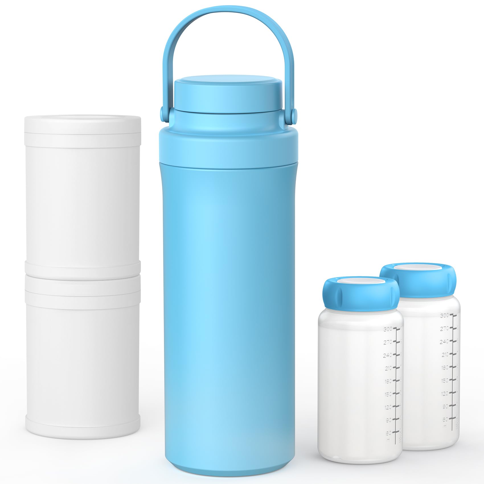 Photo 1 of Xaproo 22oz Breast Milk Cooler Bottle, 360° Cooling Technology for 24 Hours, Larger Capacity Travel Breastmilk Chiller with 2pcs Baby Bottles, Portable Milk Cooler for Breastmilk, BPA-Free