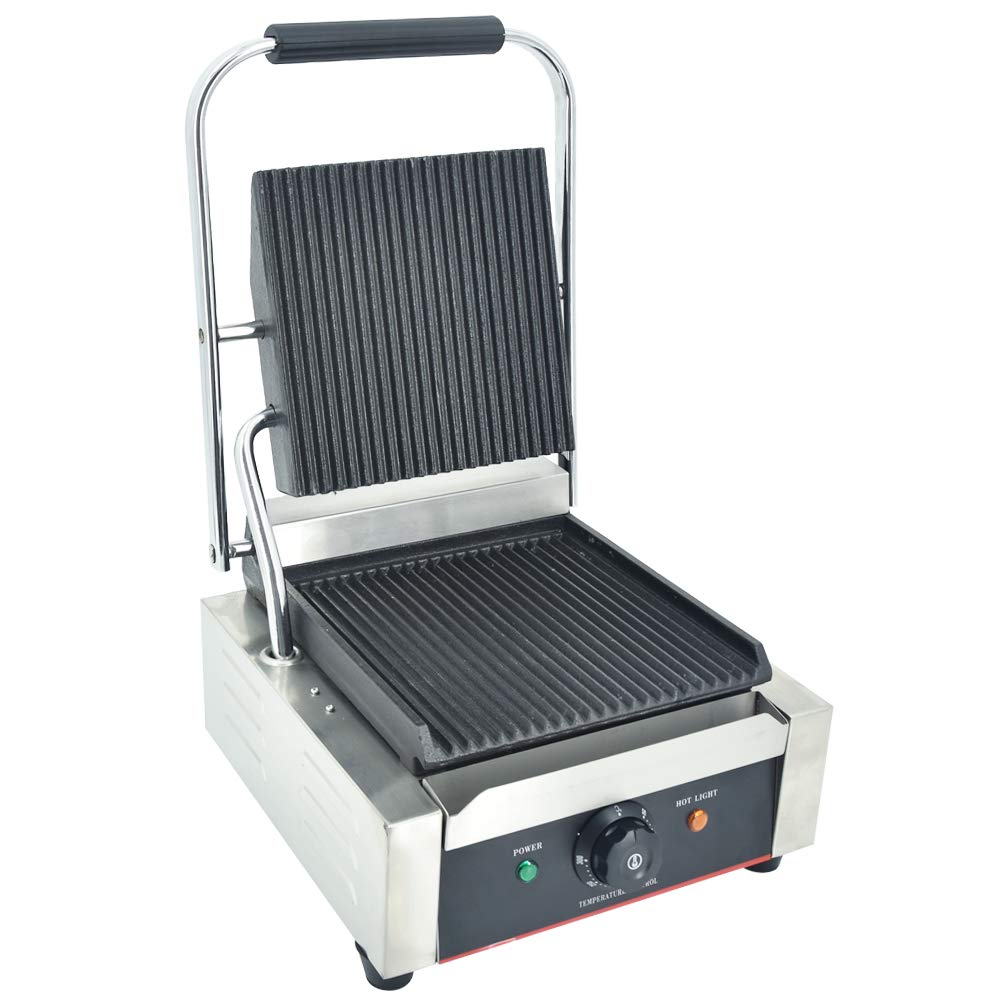 TAIMIKO Commercial Sandwich Press Grill 1500W Electric
