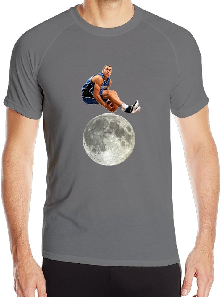 Men's Aaron Gordon Slam Dunk Contest 2016 Sport Quick Dry Short Sleeves T-Shirt