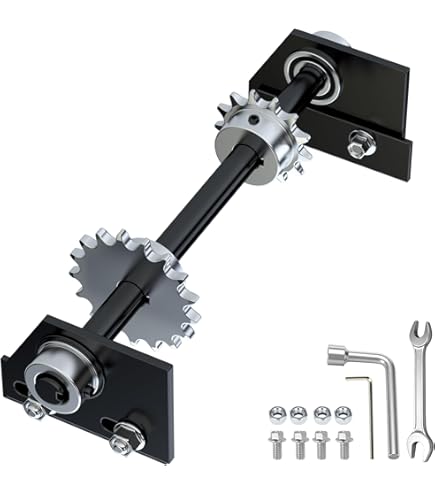 Complete Jackshaft Kit For Go Kart / Mini Bike - 5/8" X 12" Shaft, Fits 40/41/420 Chain