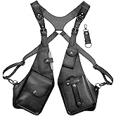 Men Anti Underarm Shoulder Bag Adjustable PU Leather Strap Wallet Bag Outdoor Phone Bag