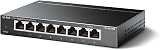 TP-Link TL-SG108S Unmanaged L2 Gigabit Ethernet Network Switch Black view 2