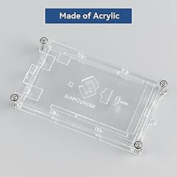 SunFounder 2560 Case Enclosure Transparent Gloss