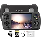 RG405M Retro Game Handheld Game Console, Aluminum Alloy Shell 4-inch IPS Touch Screen 640*480 Resolution Compatible with Google Play Store Built-in 128G TF Card Pre-Loaded 3172 Games