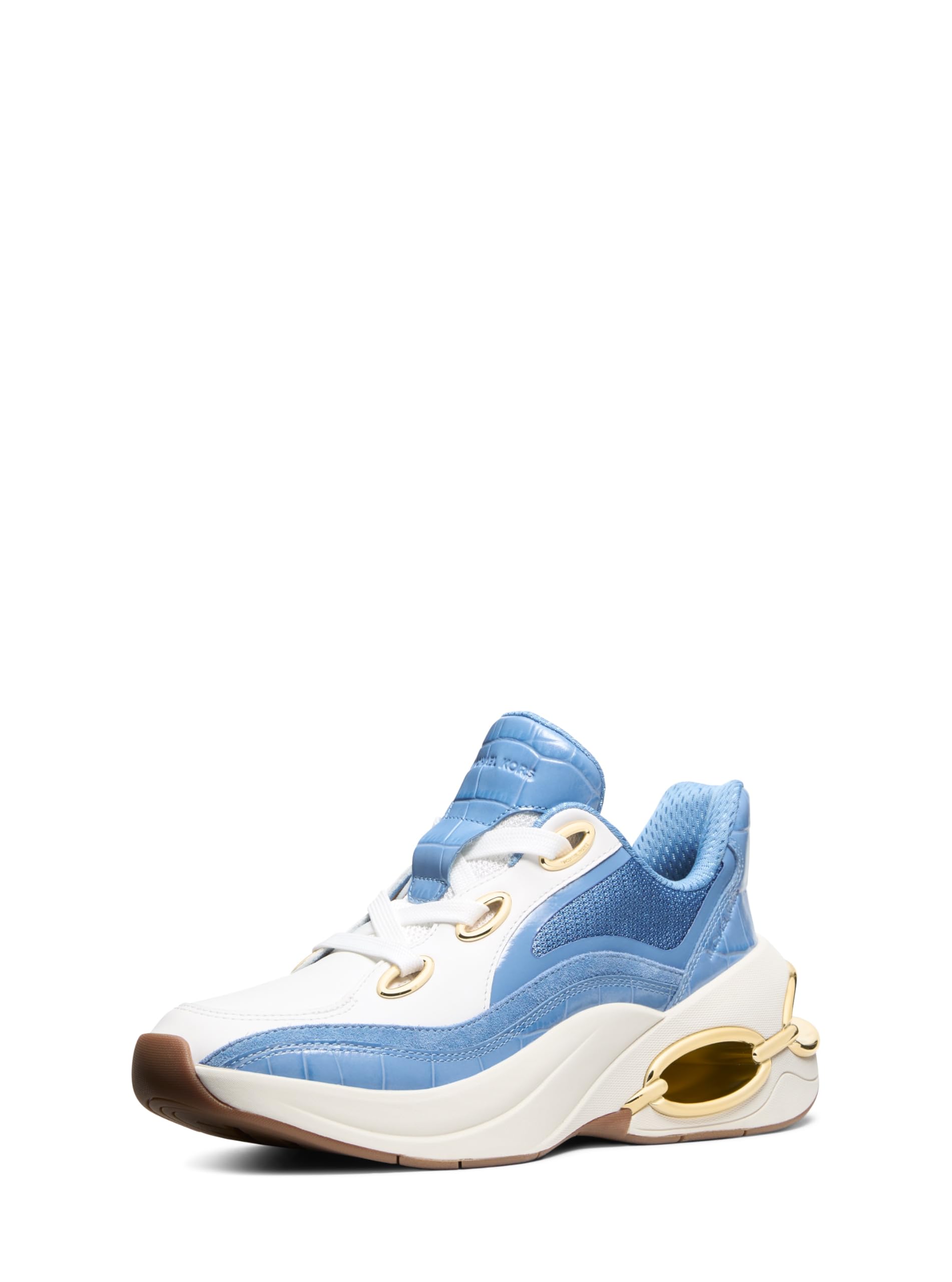 Michael Kors Women’s Toni Trainer, French Blue, 8.5