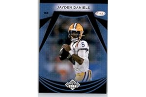 PANINI 2024 Sage Hit High Series Football #122 Jayden Daniels Official PRE NFL Rookie/Prospect/NCAA Football Card in Raw (NM or Better) Condition