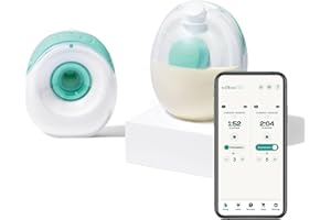 Willow Go - Hands Free Breast Pump - Wearable Breastfeeding Pump - Portable, Electric, Cordless, & 9 Levels of Hospital Grade Suction Strength - Postpartum Essentials - Double Breast Pump