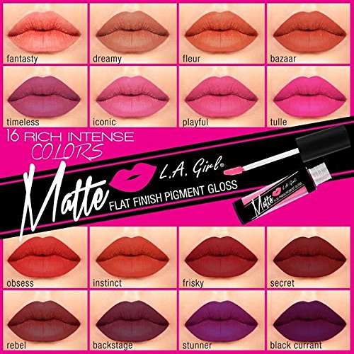 L.A. Girl Matte Pigment Lip Gloss 