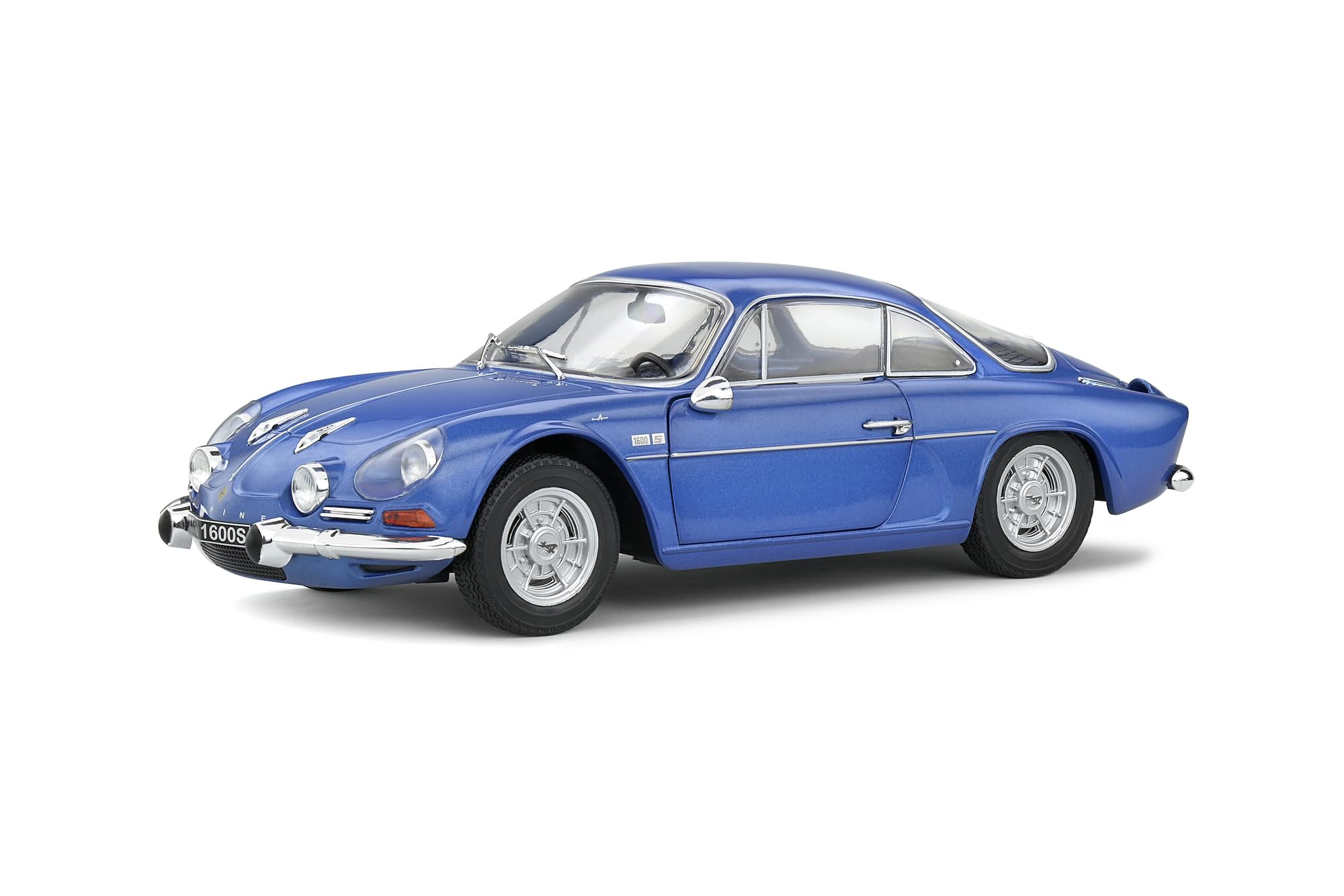 Solido S1804201 A110 1600S Renault Collectible Miniature car, Blue Alpine, 1:18 Scale