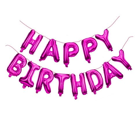Amazon Com Partysto Happy Birthday Balloon Decorations For