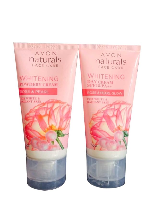 avon naturals face care whitening day cream