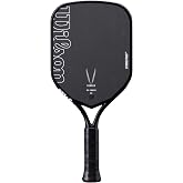Wilson Vesper Power 17 Pickleball Paddles- Black/White
