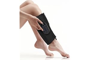 HUBDIC HubiCare Calf and Thigh Leg Massager, Leg Massager for Circulation and Pain Relief, Calf Air Compression Massager with Heat, Compression Massager with 4 Modes 3 Intensities (Single)