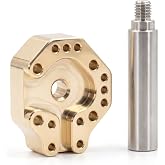 Yuirote Joystick Soldering Iron Tip with Adapter for PS5, PS4, Xbox Series X/S, Xbox One &amp; Switch Controllers, Multi-Hole Copper Chrome Plated Alloy, High Thermal Conductivity.