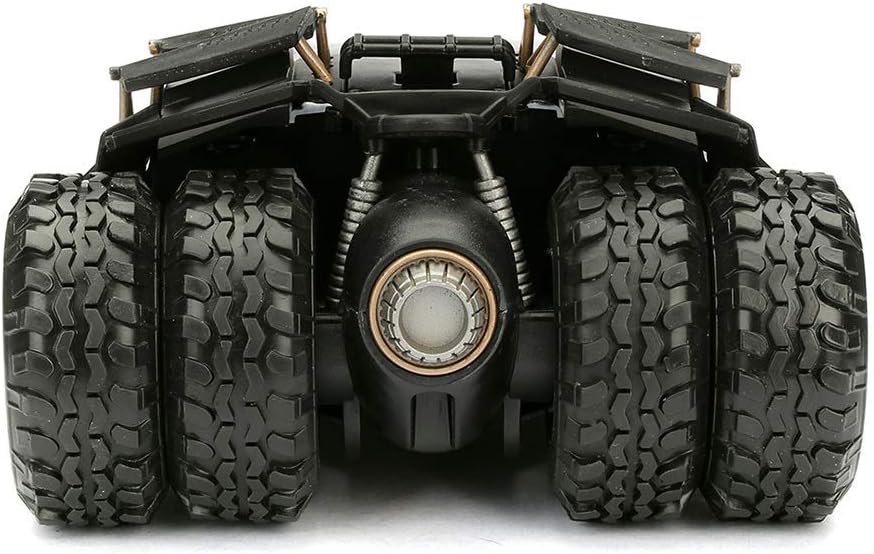 Jada 1:24 Dark Knight Batmobile w/Figure - JA98261, Black, 8.5 inches - Image 4
